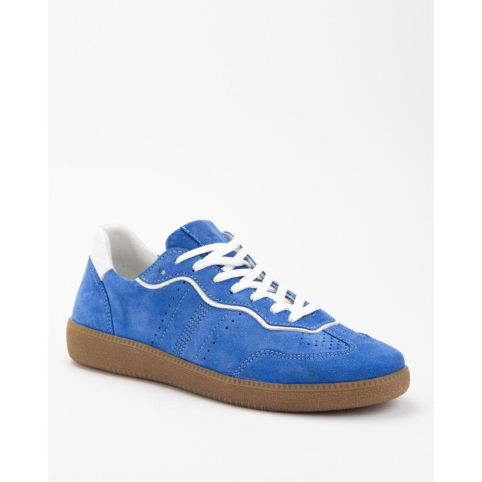 Blue leather sneakers BOTIMO