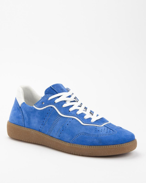 Blue leather sneakers BOTIMO