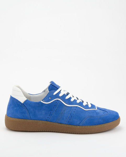 Blue leather sneakers BOTIMO