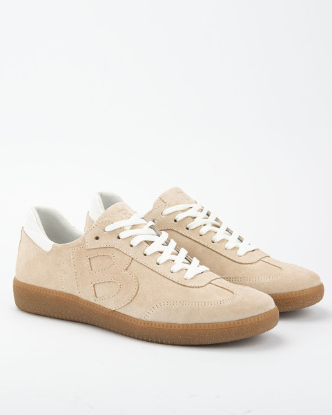 Beige leather sneakers from BOTIMO