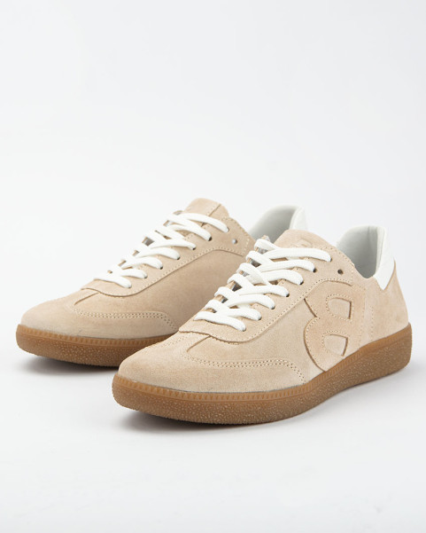 Beige leather sneakers from BOTIMO