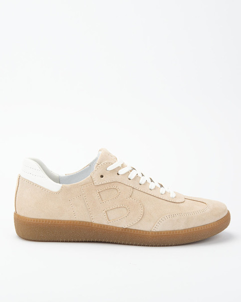 Beige leather sneakers from BOTIMO