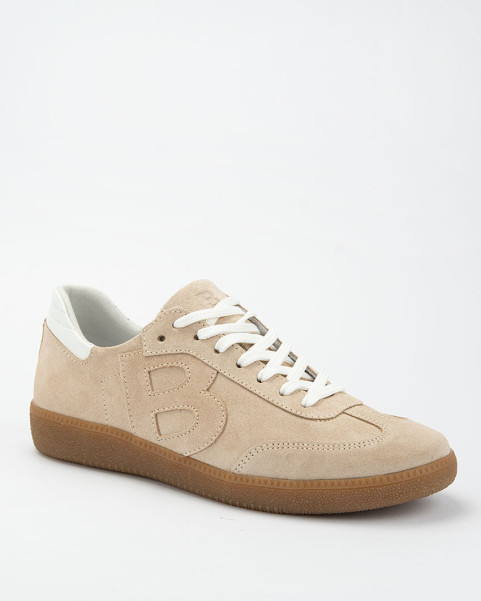 Beige leather sneakers from...