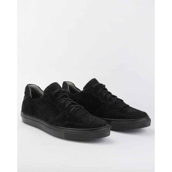 Black suede sneakers for men BOTIMO