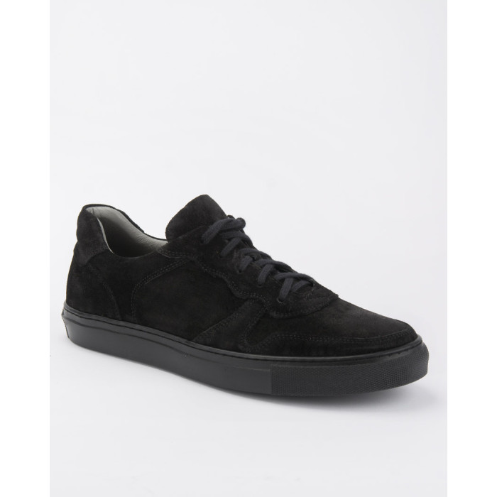 Black suede sneakers for men BOTIMO