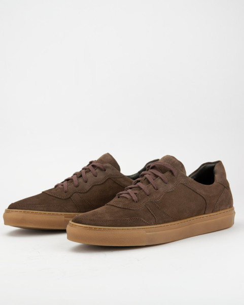 Brown suede sneakers for men BOTIMO