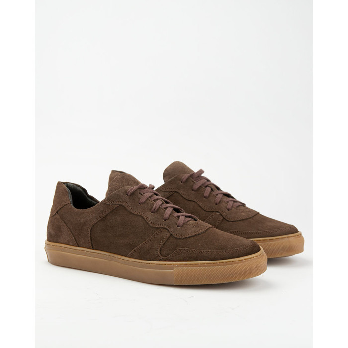 Brown suede sneakers for men BOTIMO