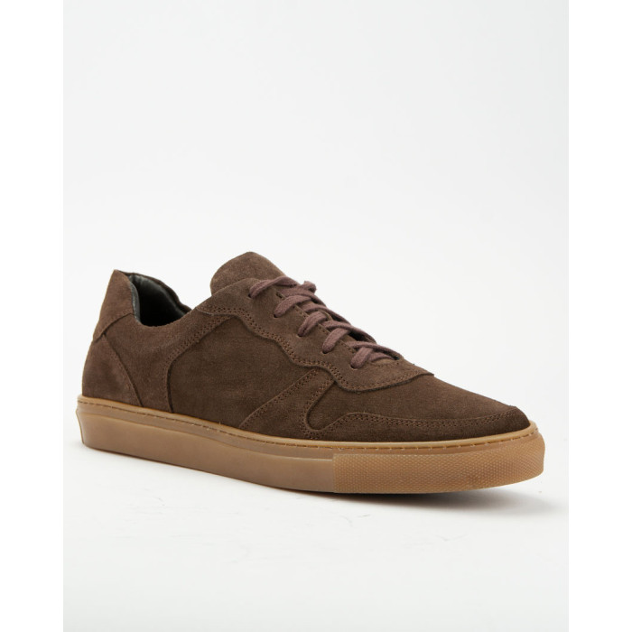 Brown suede sneakers for men BOTIMO