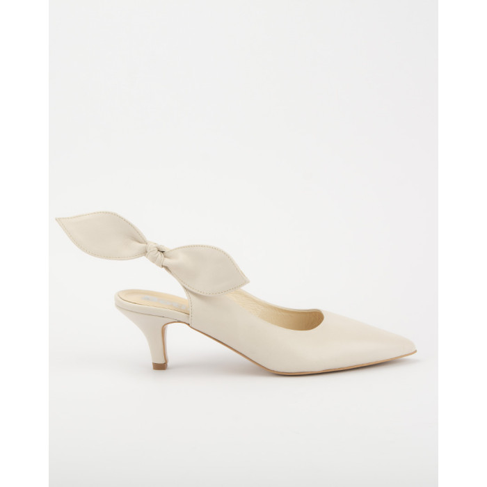 Beżowe czółenka na niskim obcasie 6cm