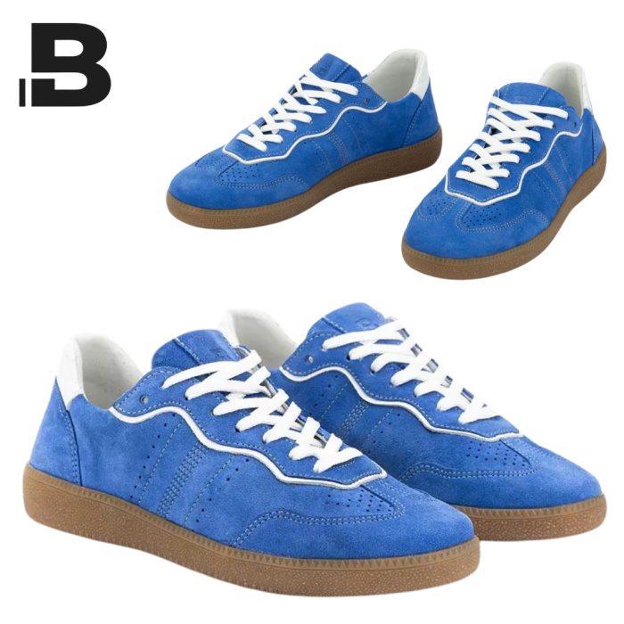 Blue leather sneakers BOTIMO