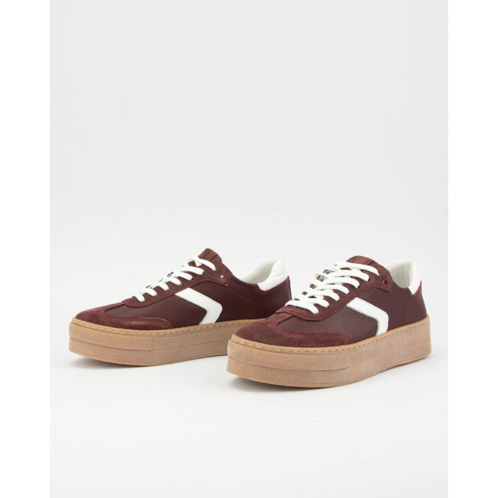 Maroon women's sneakers Sara