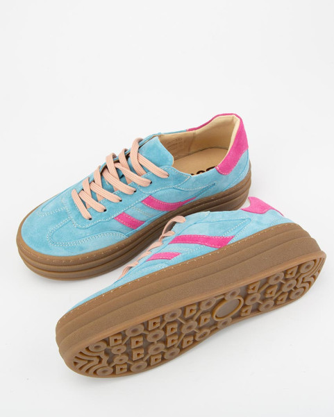 Women's sneakers on high sole Sara