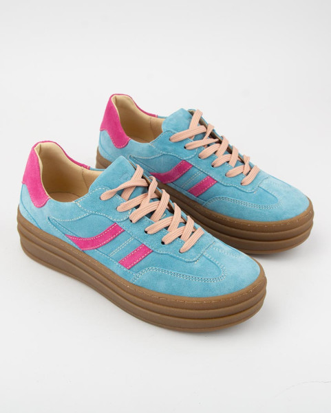 Women's sneakers on high sole Sara