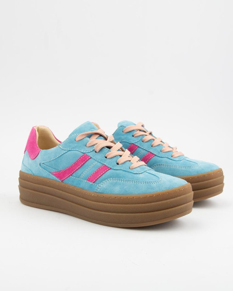 Women's sneakers on high sole Sara