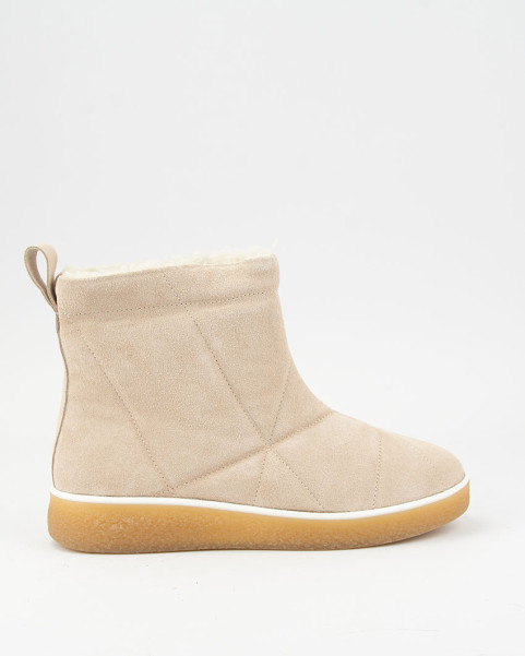 Beige snow boots for women Ines