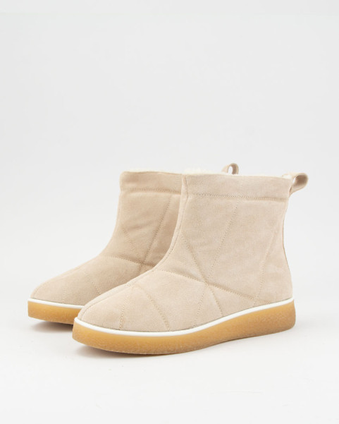 Beige snow boots for women Ines