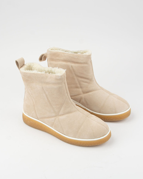 Beige snow boots for women Ines