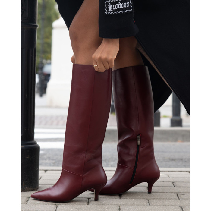 Women's high boots with 5cm heel Ava