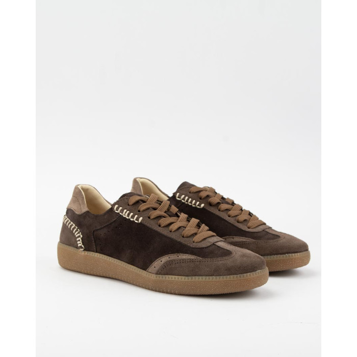 Billy leather women's sneakers with thread