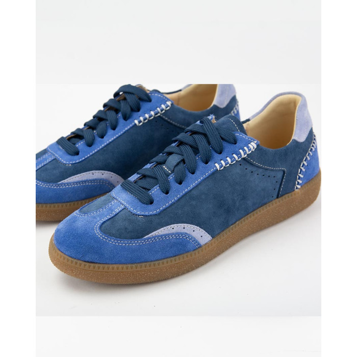 Billy leather women's sneakers with thread