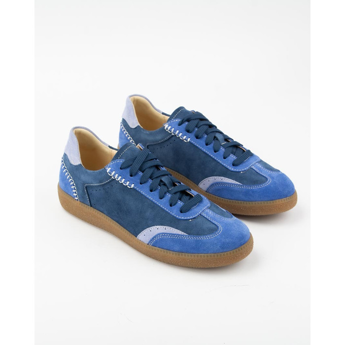 Billy leather women's sneakers with thread