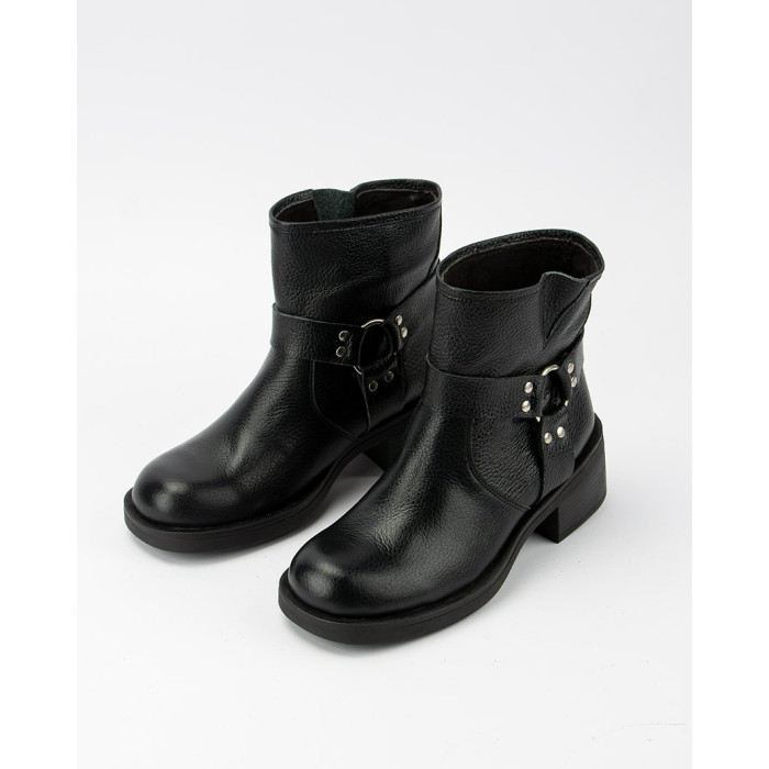 Betty leather women's biker boots