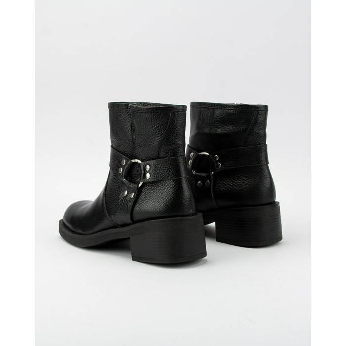 Betty leather women's biker boots