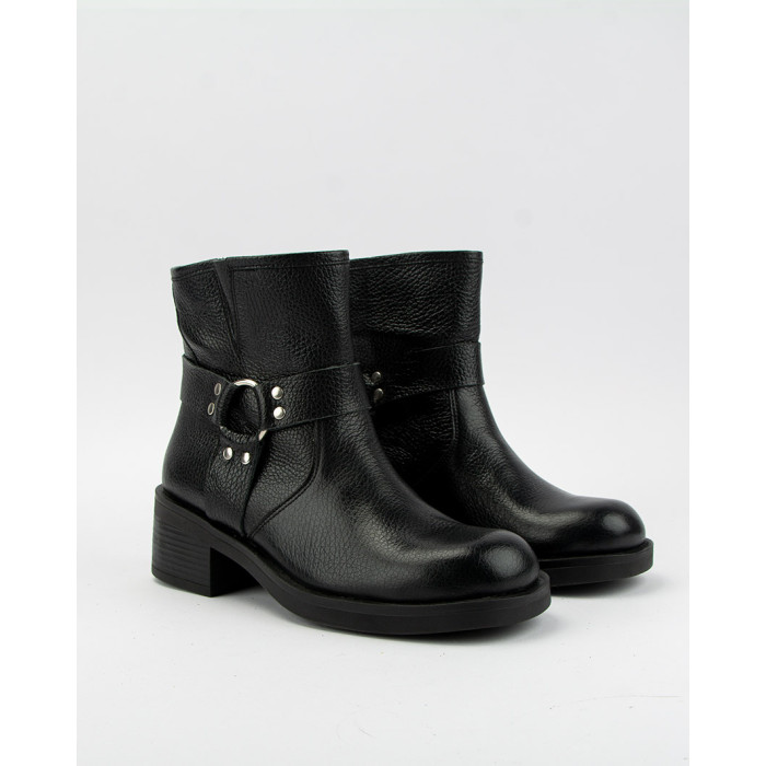 Betty leather women's biker boots