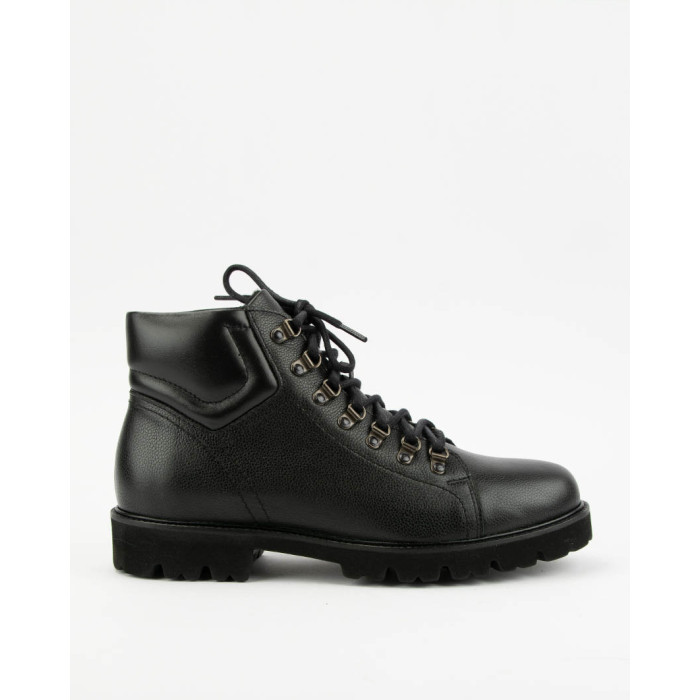 Black lace-up men's boots Alan