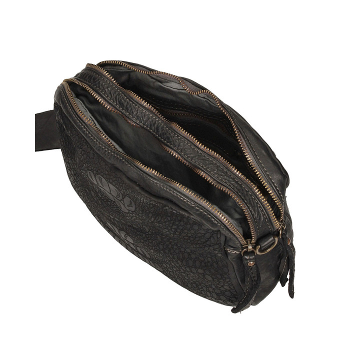 Women's leather postbag