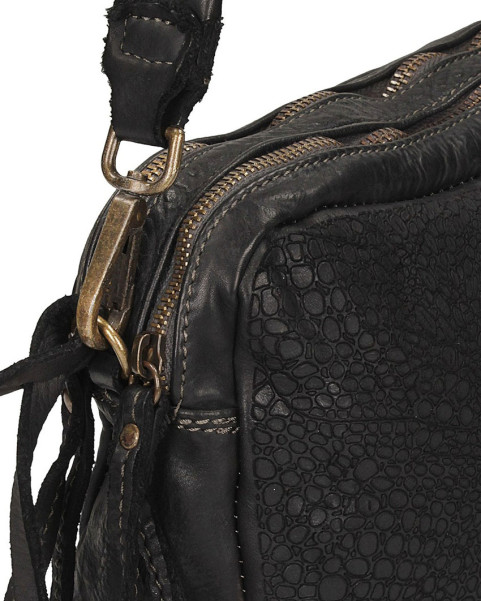 Women's leather postbag