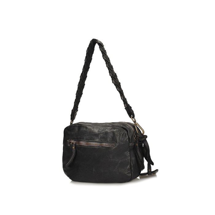 Women's leather postbag