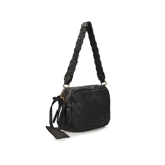 Women's leather postbag