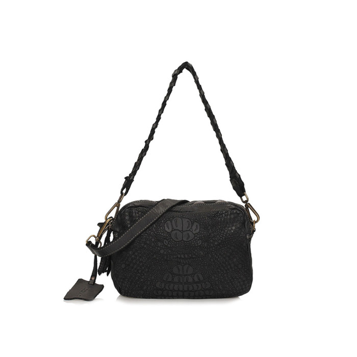 Women's leather postbag