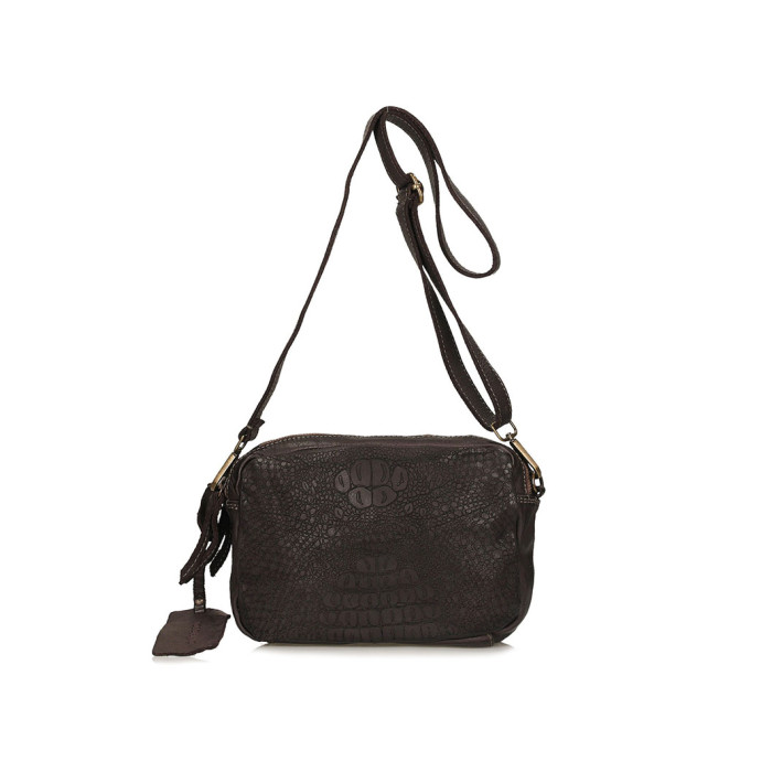 Brown women's postbag