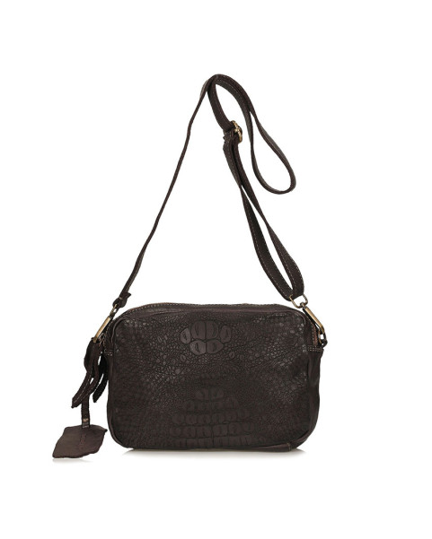 Brown women's postbag