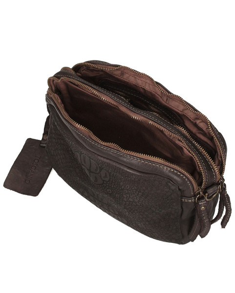 Brown women's postbag