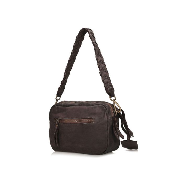 Brown women's postbag