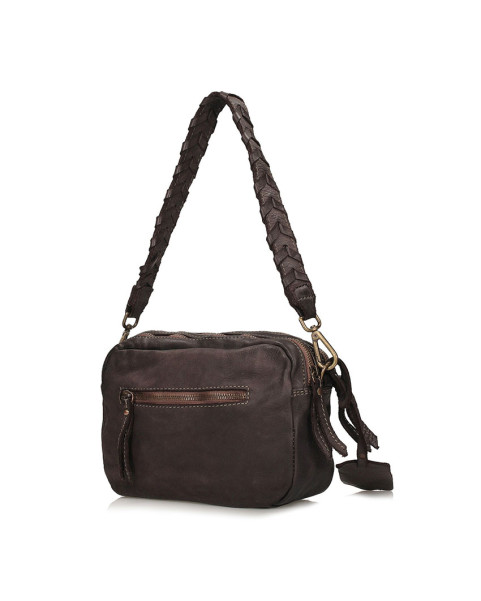 Brown women's postbag