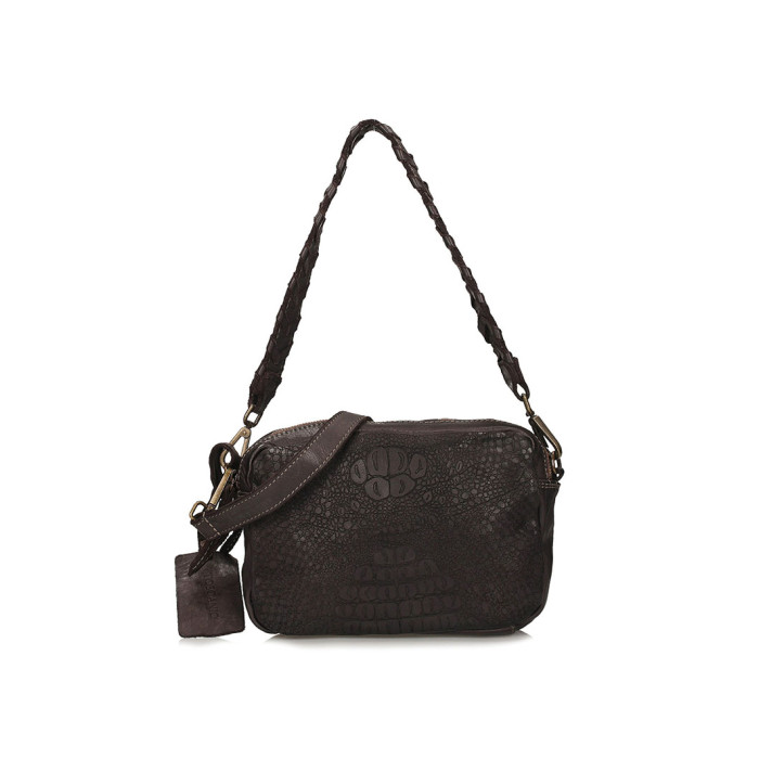 Brown women's postbag