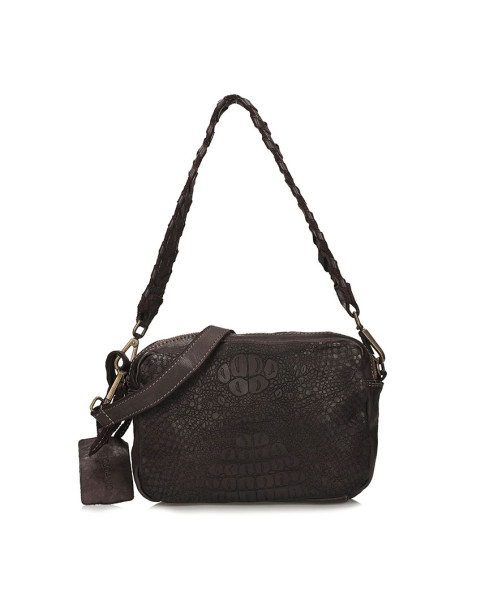 Brown women's postbag