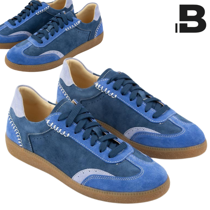 Billy leather women's sneakers with thread