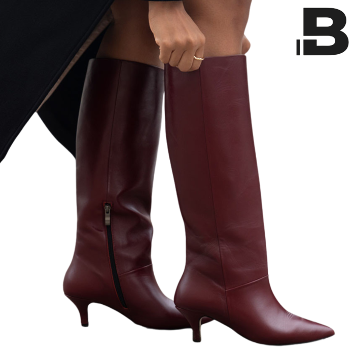 Women's high boots with 5cm heel Ava