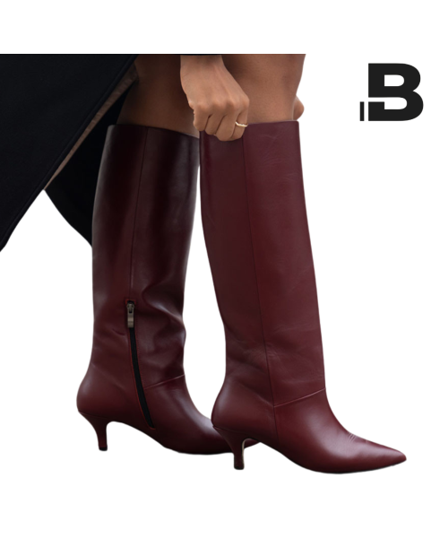 Women's high boots with 5cm heel Ava