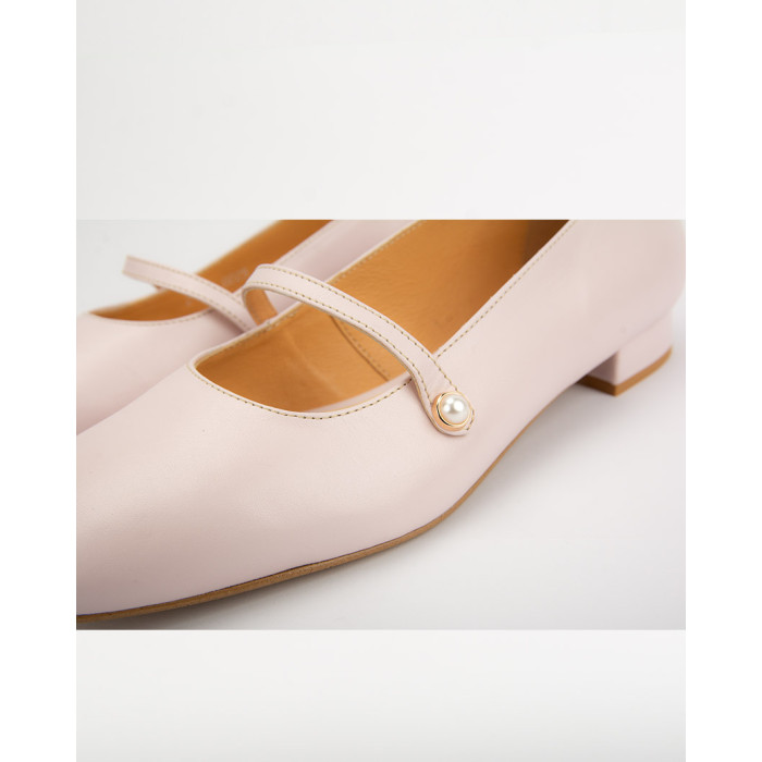 copy of Black lacquered Leah ballerinas with straps