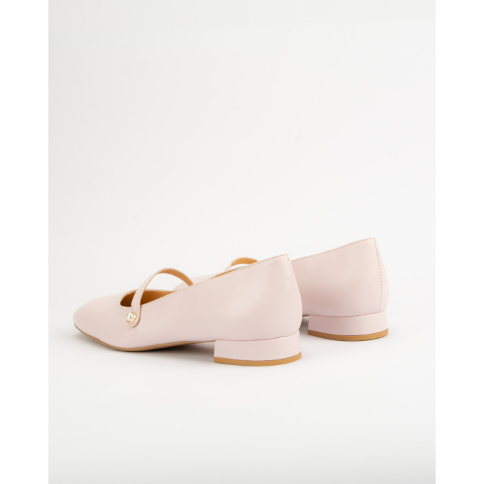 copy of Black lacquered Leah ballerinas with straps