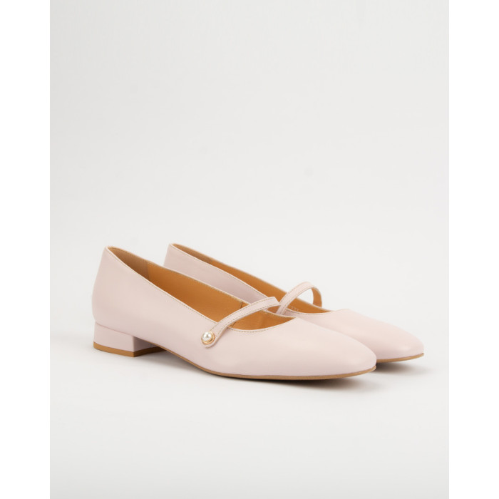 copy of Black lacquered Leah ballerinas with straps