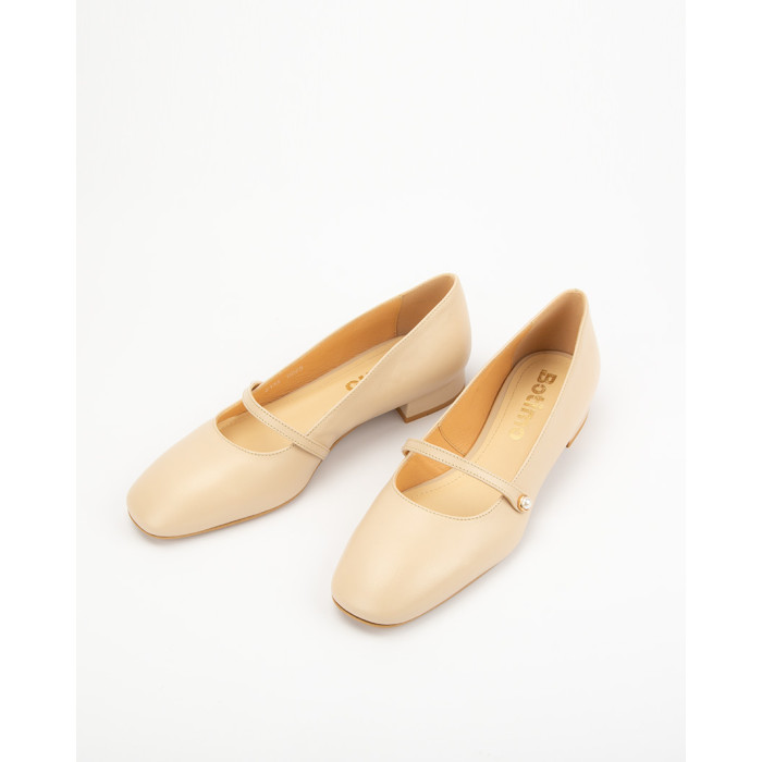 copy of Black lacquered Leah ballerinas with straps