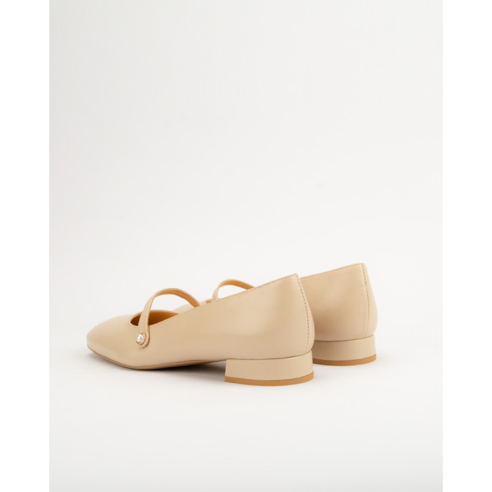 copy of Black lacquered Leah ballerinas with straps