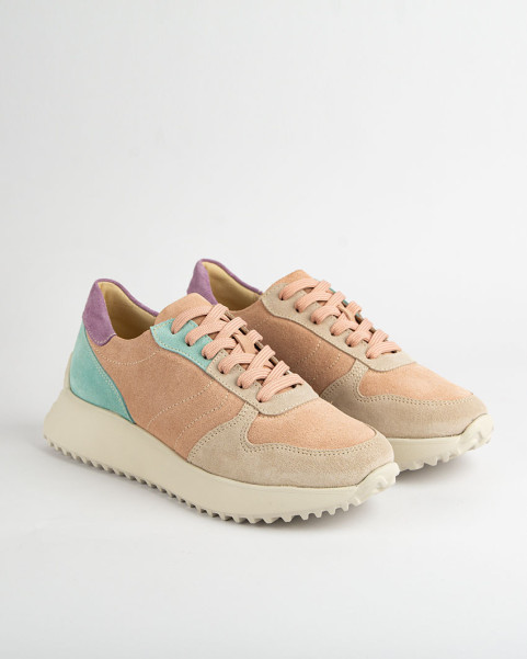 copy of Valeria women's sneakers on a higher sole